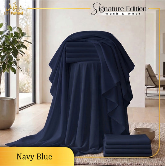 Signature Edition Wash & Wear - Navy Blue