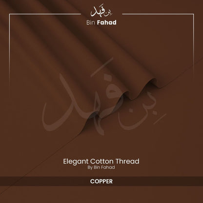 Premium Winter Cotton - Copper - Bin Fahad