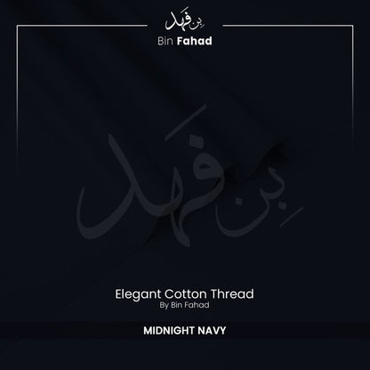 Premium Winter Cotton - Midnight Navy - Bin Fahad