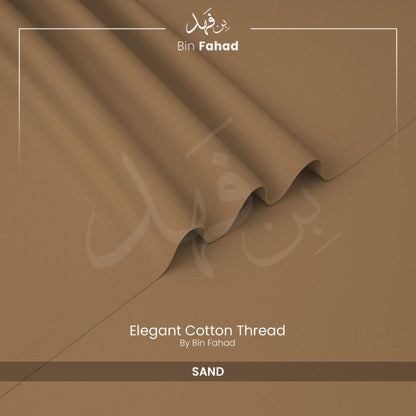 Premium Winter Cotton - Sand - Bin Fahad
