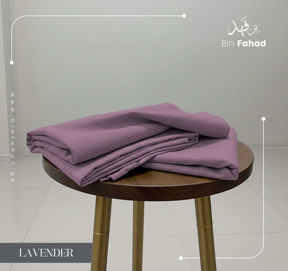 Premium Wool Collection - Lavender - Bin Fahad