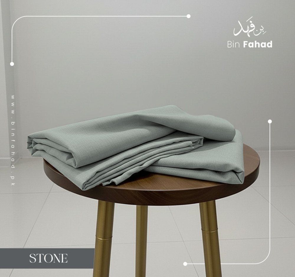 Premium Wool Collection - Stone - Bin Fahad